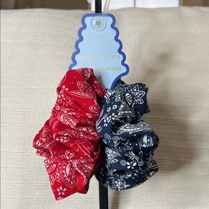 Sunday State | Bandanna Style Scrunchie Set
